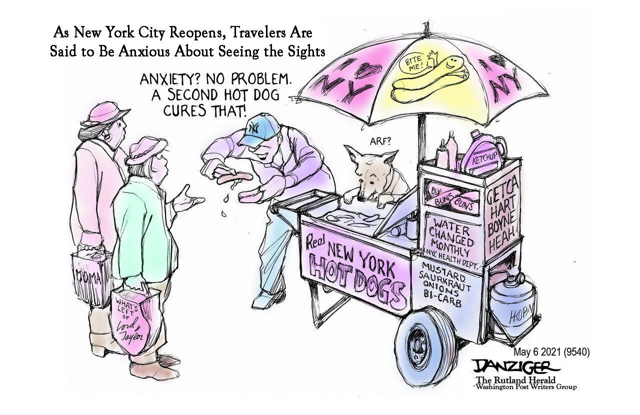Jeff Danziger cartoon